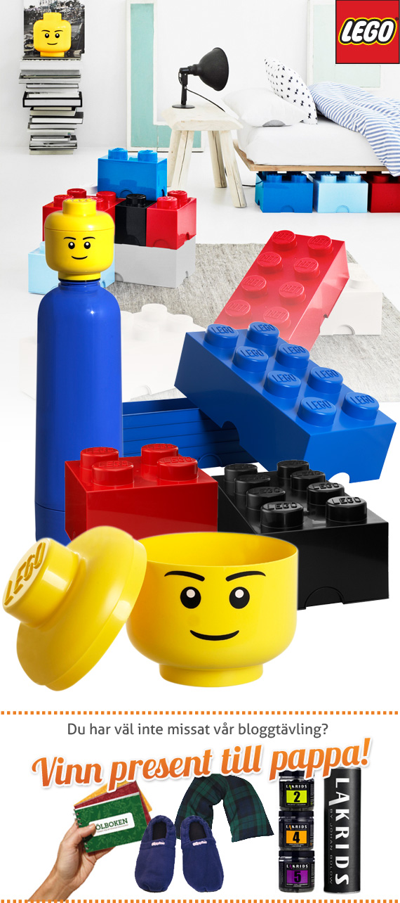 LEGO förvaringsklossar