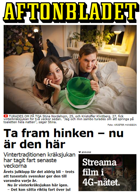 Aftonbladet vinterkräksjukan